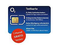 Kostenlose SIM-Karte: o2 Testkarte - Frankenau